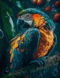 Teemantmaalimine Papagoi 30x40 cm