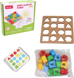 Wooden Educational Game for Memory Development