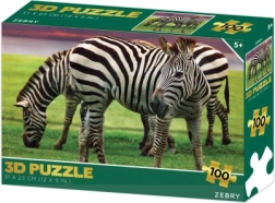 3D Zebra Puzzle 100 Pieces