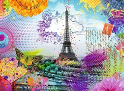 Puzzle „Postkaart Pariisist“ 500 tükki, Ravensburger