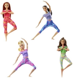 Barbie liikumises – nukud jooga ja heaolu jaoks