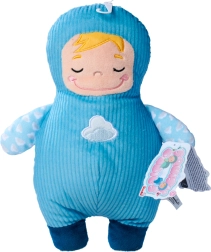 Simba Squishbabies pehme beebinukk sinises riietuses 28 cm