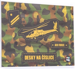 Helikopteri motiiviga numbrikaustad