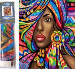 Teemantmaali Aafriklanna 30x40 cm