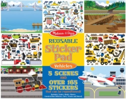 Melissa & Doug – taaskasutatavad sõbrad Sõidukid