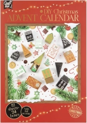 DIY advendikalender CRAFT ID – 3D jõulumajakesed ja -kuused