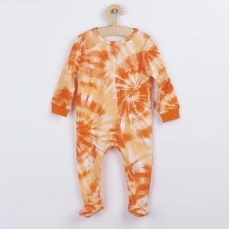 Infant cotton romper Nicol Tomi – orange