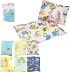 Voodi- või hällikomplekt nukkudele