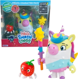 Pinata Smashlings Luna ükssarvik pinjataga ja 2 figuuriga