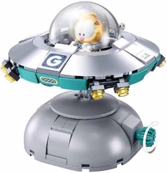 Sluban ehitusklotsid Garfield teel kosmosesse