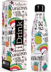 Vikerkaare ükssarviku termos „Stay wild” 500 ml