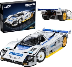 CaDA ehituskomplekt võidusõiduauto MAZDA 787B 1:10, 1797 osa, pikkus 50 cm