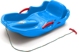 Plastist kelk istmetoe ja piduritega Baby Mix Speed Bob sinine