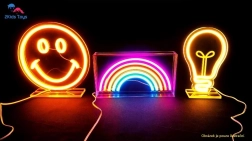 LED-neoonlamp pirni kujul 2Kids Toys