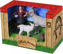 Figurite komplekt kits, kitsetall ja talunaine – MINU VÄIKE FARM