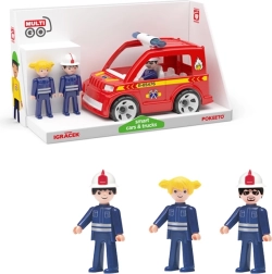 Igráček MultiGO Trio tuletõrjujad – figuurid tuletõrjeautoga