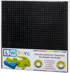 L-W Toys base plate 32×32 black