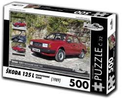 Pusle RETRO-AUTOD Škoda 125 L parempoolse rooliga 500 tükki