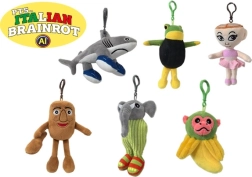 Brainrot plüüsist ripats 10 cm