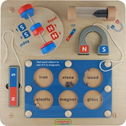 Educational Wall-Mounted Magnetic Board MASTERKIDZ – Montessori Panel