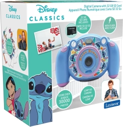 Lexibook Stitch Children's HD Camera and Photo Camera with SD Card