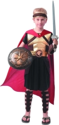 Karnevalikostüüm Gladiator lastele suuruses 120–130 cm