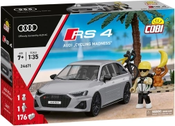 COBI Audi RS4 Cycling Madnessi ehituskomplekt mõõtkavas 1:35