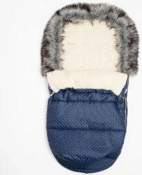 Talvine soojakott New Baby Lux Wool sinine