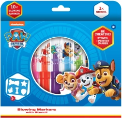 Puhutavad vildikad koos šablooniga PAW PATROL, 10 tk, karp 20 × 19 cm