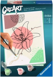 CreArt Floral Line – numbrite järgi värvimine Ravensburgerilt
