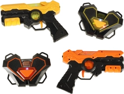 Laser tag komplekt 2 mängijale – 2 püstolit ja 2 interaktiivset sihtmärki