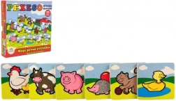 Puidust mälumäng – minu esimesed loomakesed TEDDIES