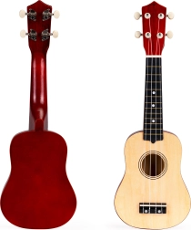 ECOTOYSi laste puidust ukulele kitarr nailonkeeltega