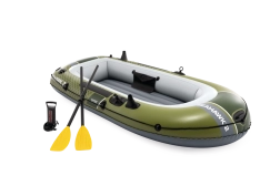 Täispuhutav paat INTEX Seahawk 2 kahele koos aerude ja pumbaga