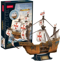 CubicFun 3D-pusle Laev Santa Maria, 204 tükki