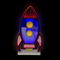 2Kids Toys LED neoonlamp Rakett