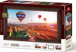 Art Puzzle pusle raamiga ja liimiga 3v1 1000 tükki – Õhupallid