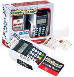 Laste makseterminal kaardi ja tšekkidega KLEIN, heliefektidega