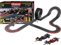 Carrera GO Speed Zone autorada 6,3 m F1 Ferrari ja Red Bulliga
