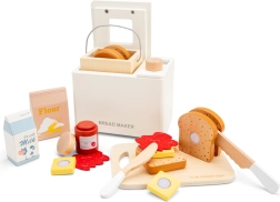 Wooden Bread Bakery with Accessories
