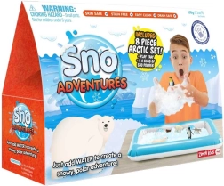 Zimpli Kids icy adventure Sno Worlds Arctic Pack – sensory snow set