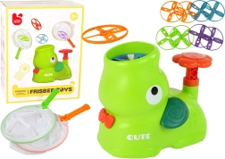 Children's Toy Catch Frisbee with Elephant-Shaped Catapult