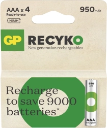 AAA Ni-MH 950mAh GP ReCyko akud