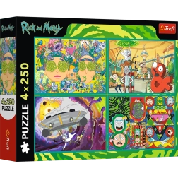Pusle 4x250 Treflilt – Ricki ja Morty pöörane maailm