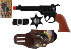 Laste klõpspüstol tarvikutega 22 cm