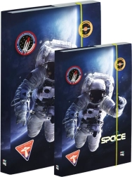 A4 ja A5 vihikukarbi komplekt kosmosemotiiviga