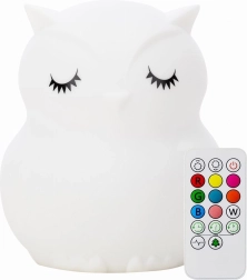 Silikoonist öölamp Öökull