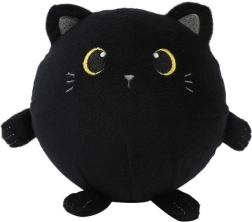 Squishy plüüslelumust kassipoeg 15 cm