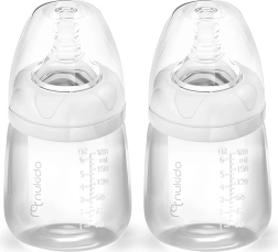 Nukido PP-imikupud dünaamiliste luttidega, 180 ml – 2 tk