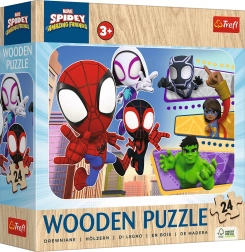 Puidust pusle Spidey ja tema uskumatud sõbrad 24 tükki
